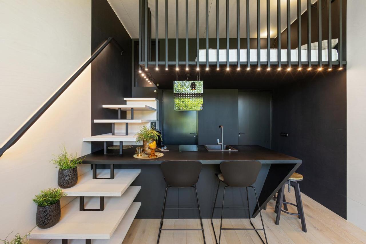 Koda Loft Extended - Urlaub Im Tiny House Bodensee เลาเทอราค ภายนอก รูปภาพ