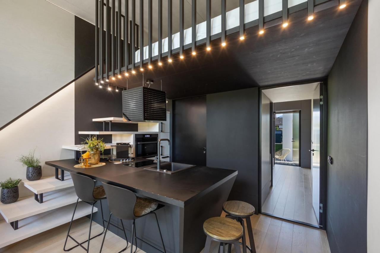 Koda Loft Extended - Urlaub Im Tiny House Bodensee เลาเทอราค ภายนอก รูปภาพ