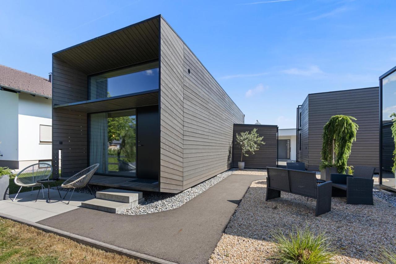 Koda Loft Extended - Urlaub Im Tiny House Bodensee เลาเทอราค ภายนอก รูปภาพ