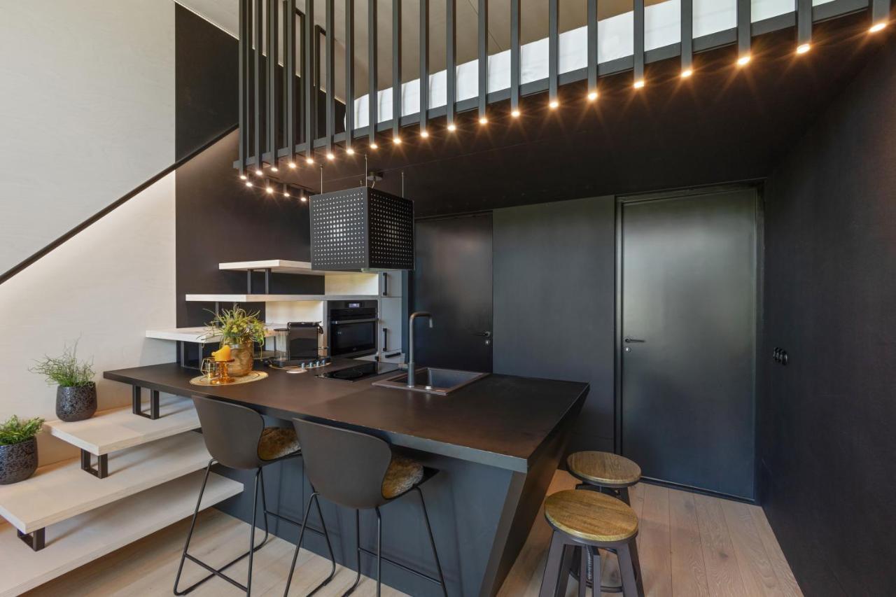 Koda Loft Extended - Urlaub Im Tiny House Bodensee เลาเทอราค ภายนอก รูปภาพ