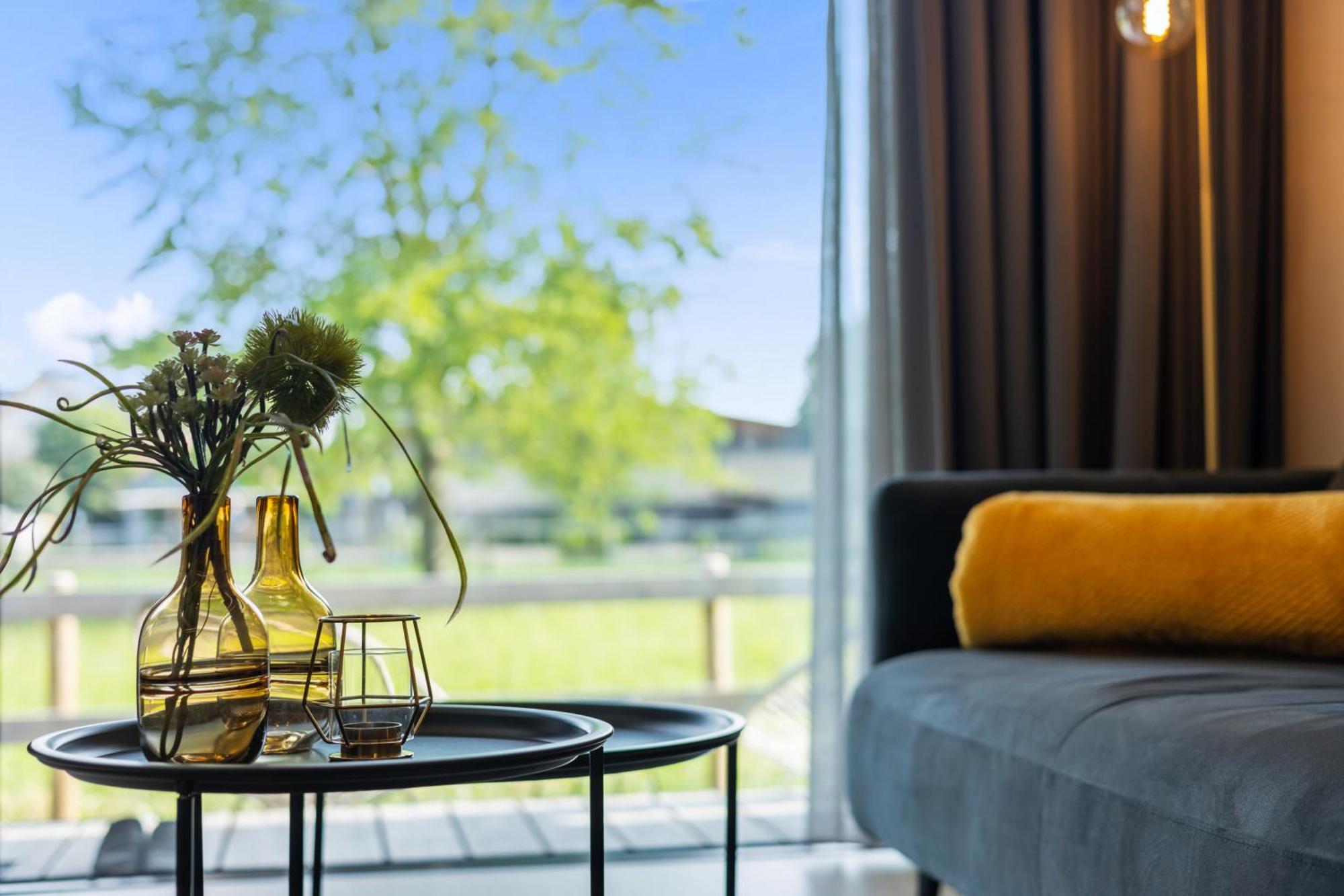 Koda Loft Extended - Urlaub Im Tiny House Bodensee เลาเทอราค ภายนอก รูปภาพ